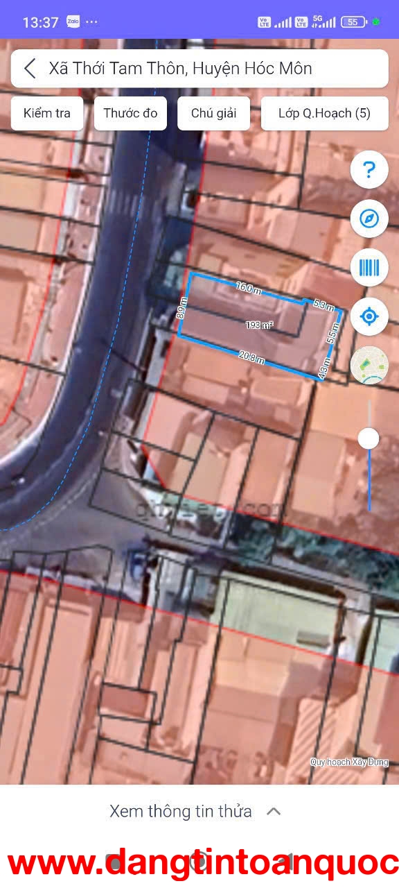 BÁN NHÀ 2 TẦNG ĐÚC (9X26) MẶT TIỀN THỚI TAM THÔN, HÓC MÔN GIÁ RẺ