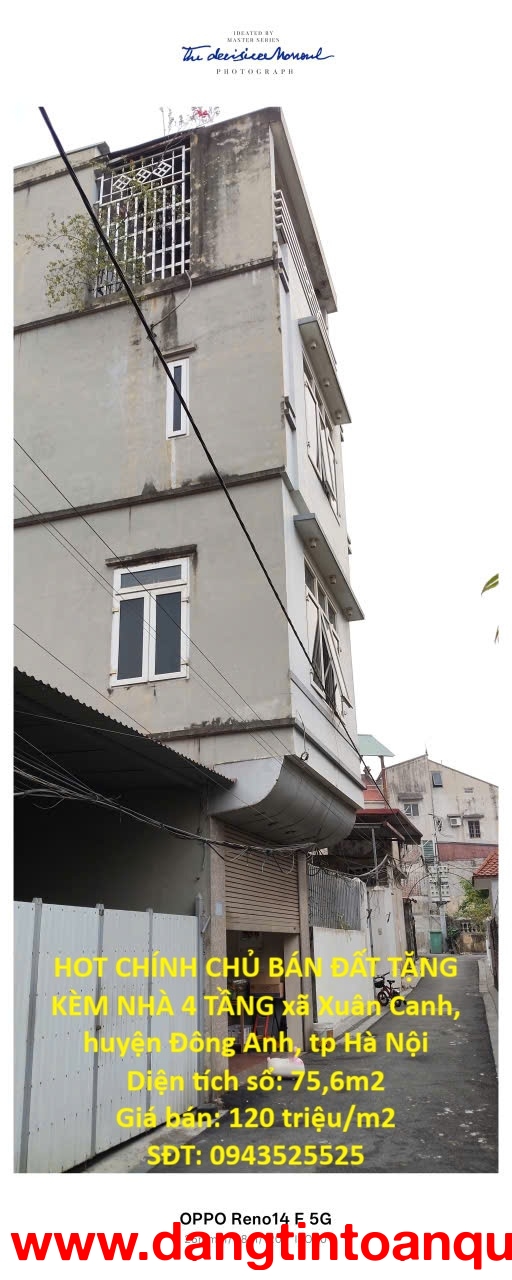 HOT CHÍNH CHỦ BÁN ĐẤT TẶNG KÈM NHÀ 4 TẦNG  - VỊ TRÍ ĐẸP tại huyện Đông Anh, tp Hà Nội