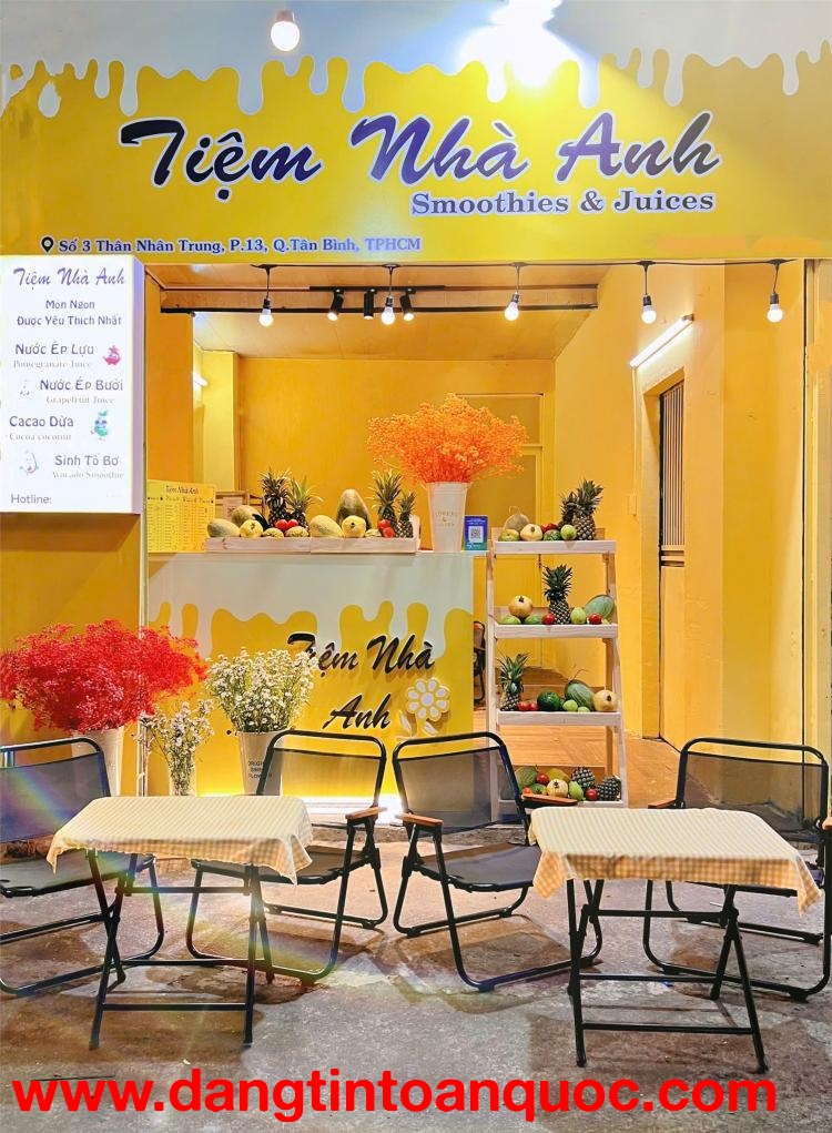 MẶT BẰNG ĐẸP – GIÁ TỐT  – Sang Nhanh Quán Tại 3 Thân Nhân Trung, phường 13, Tân Bình, HCM