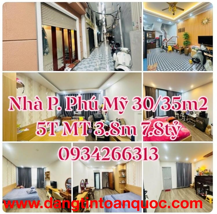 (Tin chuẩn100%) Bán nhà đẹp Nguyễn Hoàng 35m2 5T MT 3.8m 7.8 tỷ Từ Liêm