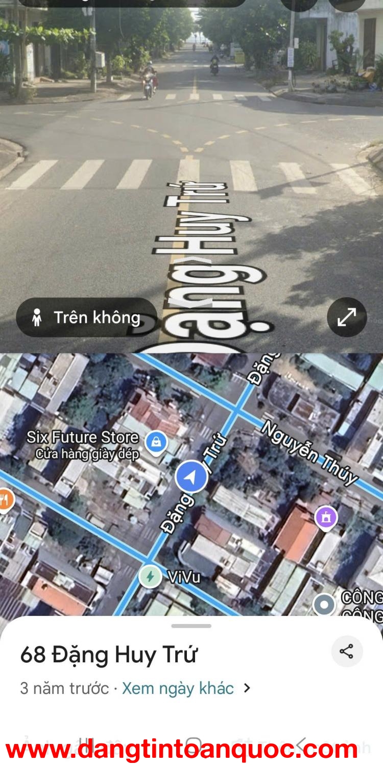 HÀNG HIẾM - Bán đất LÔ GÓC 2MT đường Đặng Huy Trứ & Nguyễn Thúy