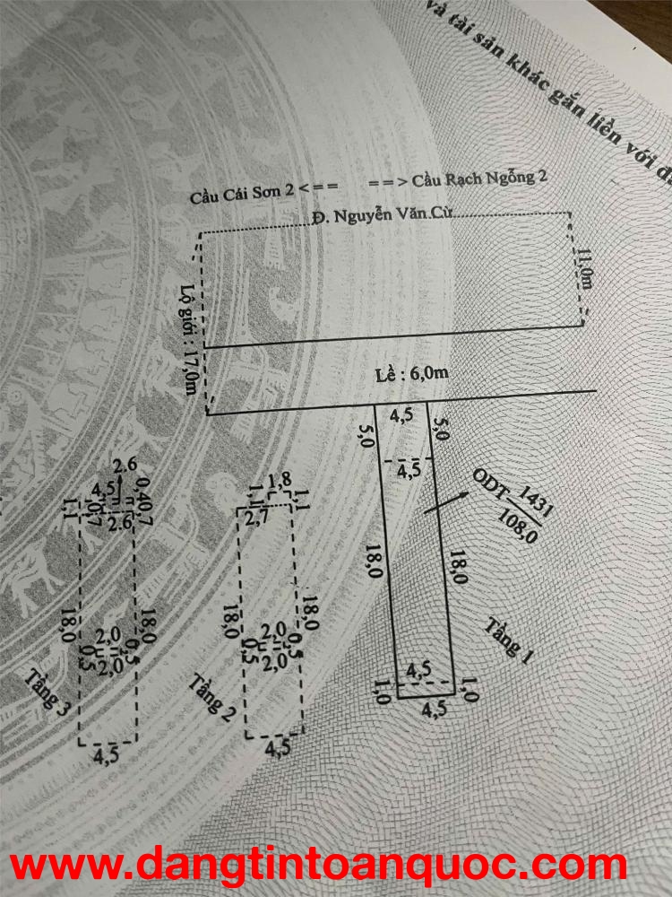 Sở Hữu Ngay Nhà Mặt Tiền Đường Nguyễn Văn Cừ, Phường An Bình, TP Cần Thơ