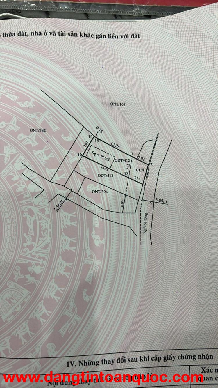 CHÍNH CHỦ CẦN BÁN ĐẤT NỞ HẬU TẶNG NHÀ CẤP 4 XÃ TIỀN AN - TỈNH QUẢNG NINH