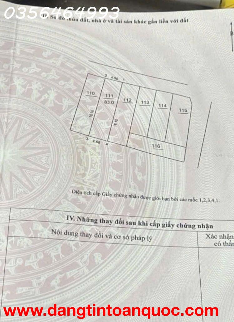 83m2 can giao ban tai xom nhi van noi qtam ib e 0356464993