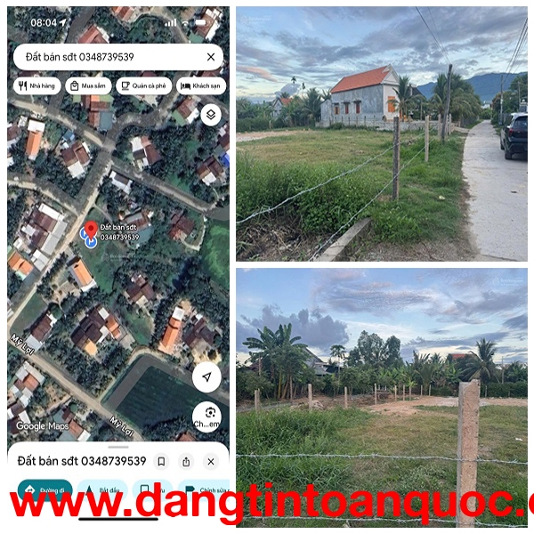 BÁN ĐẤT MẶT TIỀN 21M GIÁ RẺ DUY NHẤT KHU VỰC NINH HÒA