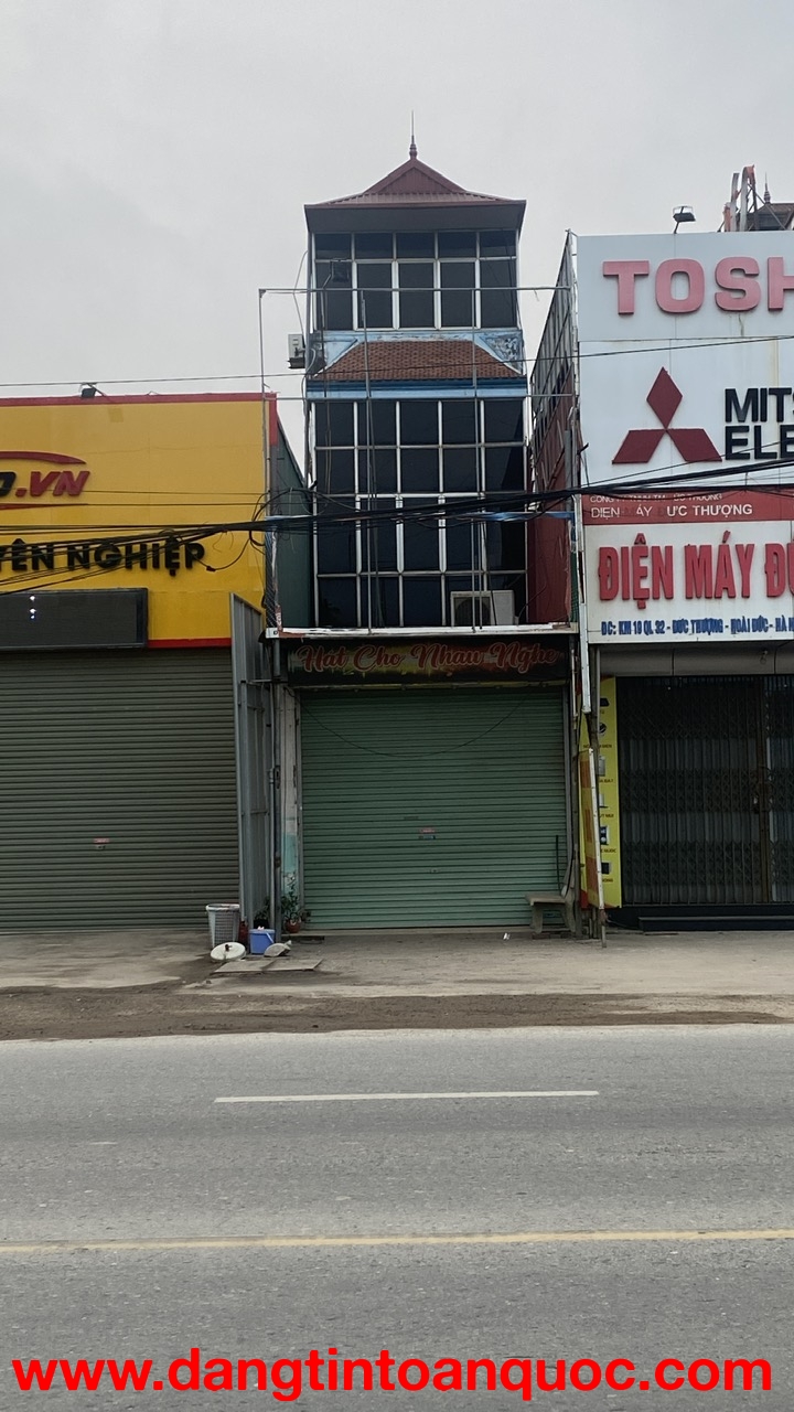 CHÍNH CHỦ CHO THUÊ NHÀ MẶT ĐƯỜNG KM19 – XÃ ĐỨC THƯỢNG, HUYỆN HOÀI ĐỨC, HÀ NỘI