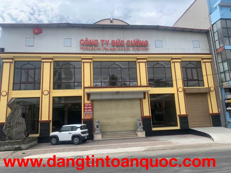 Công ty TNHH Đức Cường cần cho thuê mặt bằng kinh doanh tại mặt phố Minh Khai, Từ Sơn, Bắc Ninh.