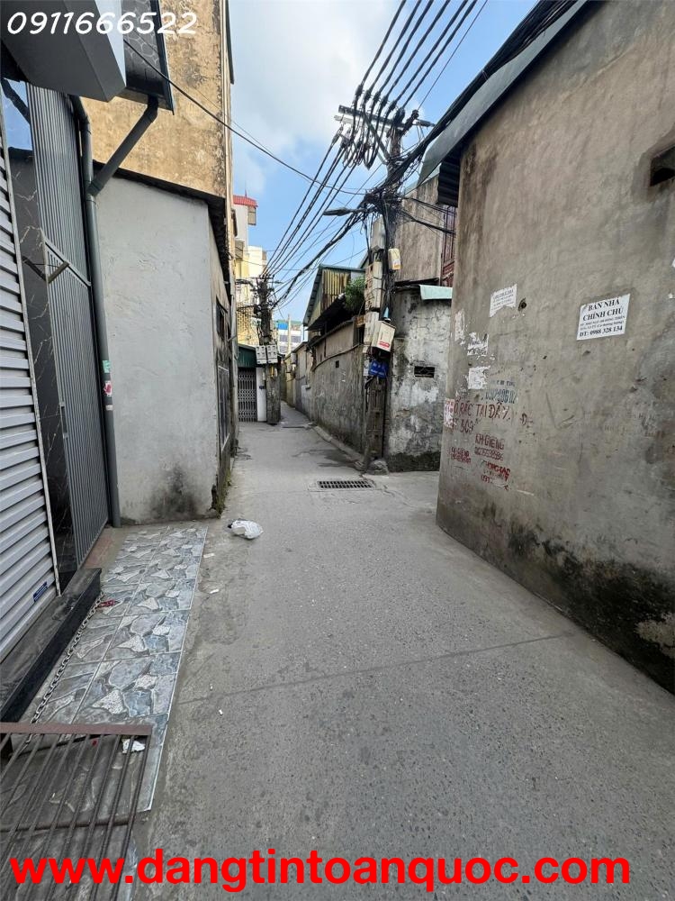 Bán nhà 5 tầng ngõ Đông Thiên, Vĩnh Hưng, Hoàng Mai, HN - 33m2 x 7.3 tỷ (SĐ) - 0911666522