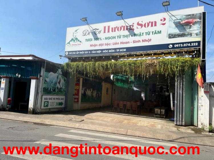 NHÀ (9X42) MẶT TIỀN KINH DOANH – HÀNG HIẾM TÂN HIỆP, HÓC MÔN