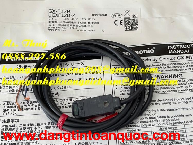 Cảm biến Panasonic GX-F12B - H.A.P - Chuyên thiết bị điện giá tốt
