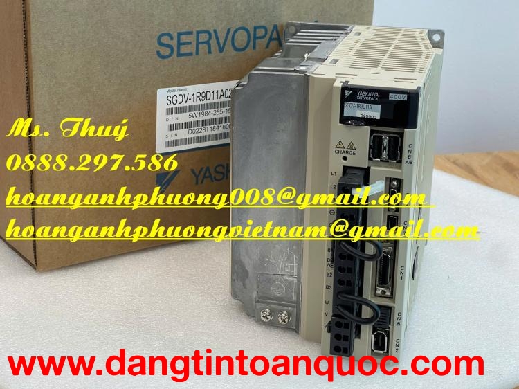 Bộ điều khiển Yaskawa SGDV-1R9D11A020000 - New 100%