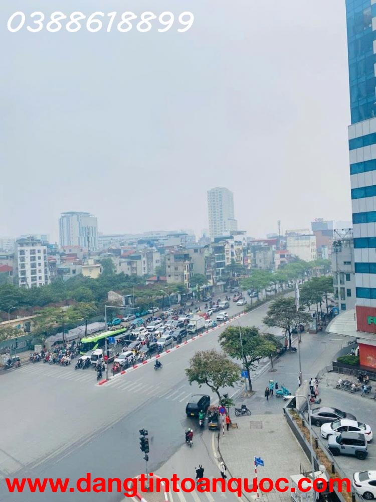 BÁN MẶT PHỐ VỊ TRÍ ĐẸP NGAY NGÃ BA TÂY SƠN - THÁI THỊNH - 65Mx6T THANG MÁY - KINH DOANH