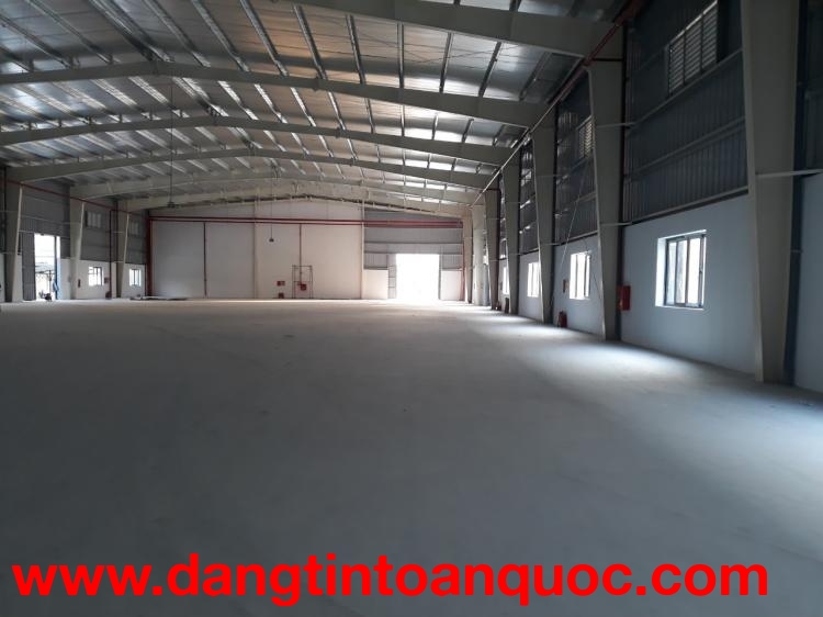 CHO THUÊ NHÀ XƯỞNG 3.200m² – KCN QUẾ VÕ, BẮC NINH | PCCC TỰ ĐỘNG