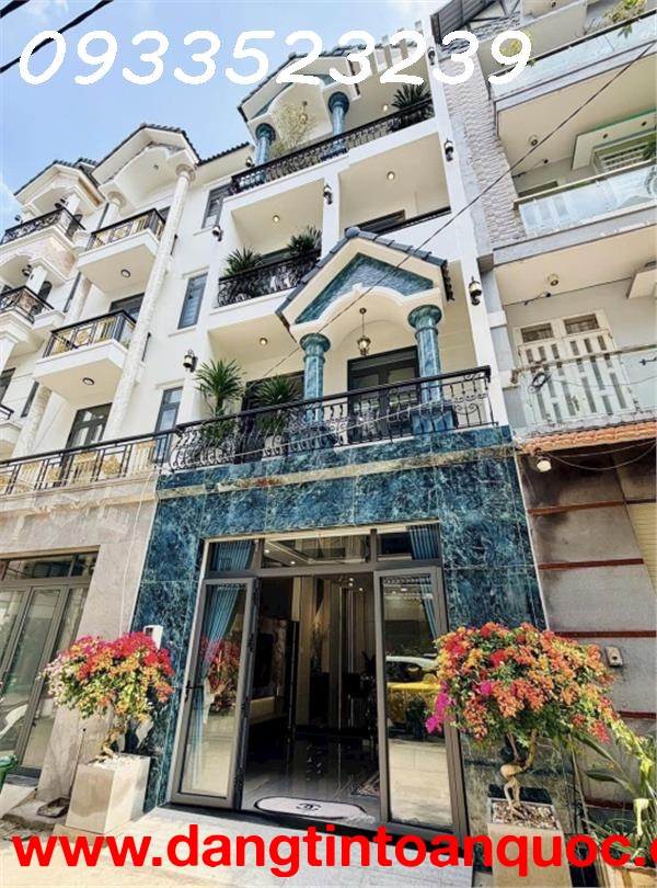 Bán Nhà Gò Vấp Ngang 5m - tiện kinh doanh - mở văn phòng công ty - kết hợp ở - hoàn công đủ Lh 09335