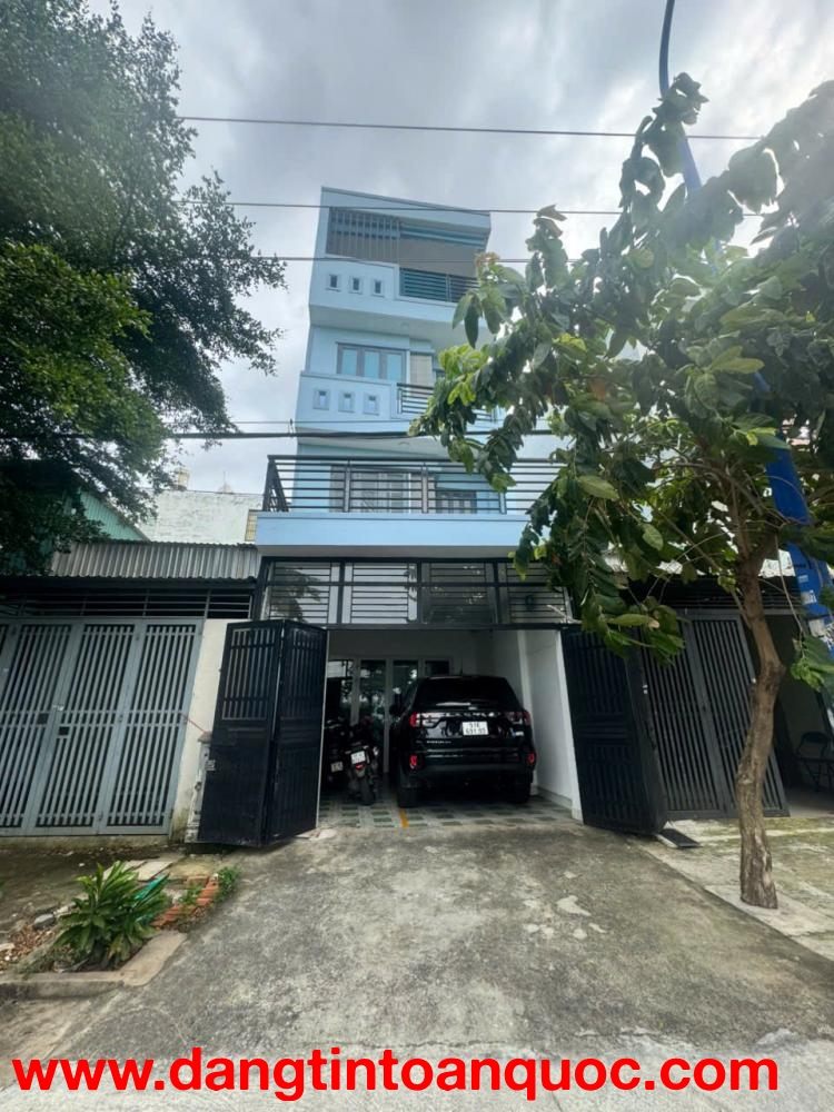 BÁN NHÀ 4 TẦNG- THANG MÁY NGAY METRO 2 THAM LƯƠNG , QUẬN 12, TPHCM - 2 Ô TÔ – 90M² – 12.7 TỶ