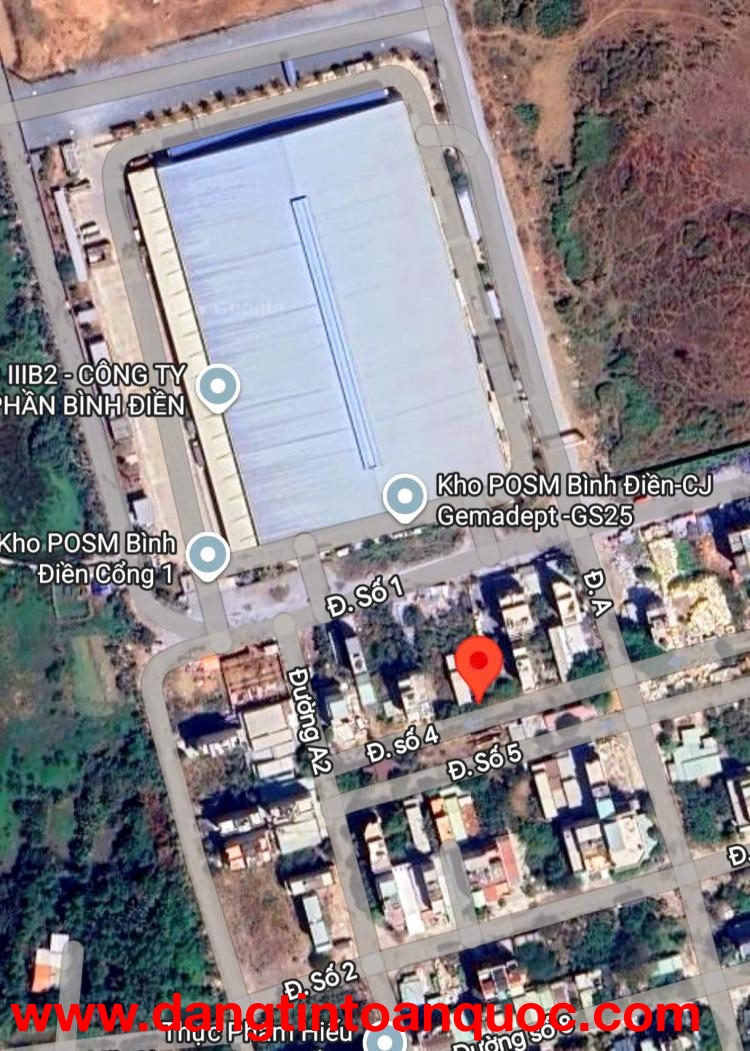 CẦN BÁN 100M2 ĐẤT THỔ CƯ NGAY CHỢ ĐẦU MỐI BÌNH ĐIỀN