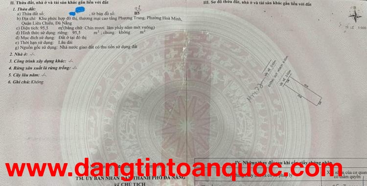 ????ĐẤT MẶT TIỀN HOÀ MINH 27 – SONG SONG NGUYỄN SINH SẮC – GẦN BIỂN