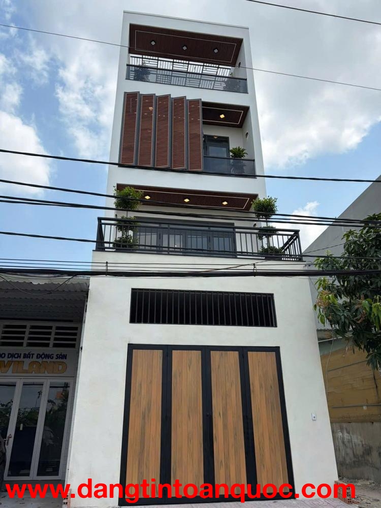 NHÀ MỚI 3 TẦNG (5x22) MẶT TIỀN ĐÌNH QUỚI AN – ĐỐI DIỆN PHƯƠNG ĐÔNG GARDEN