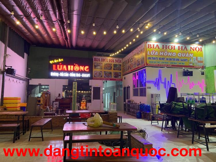 SANG NHƯỢNG hoặc CHO THUÊ LẠI MẶT BẰNG  Địa chỉ: 646 Võ Văn Vân - Xã Tân Vĩnh Lộc - TP. HCM