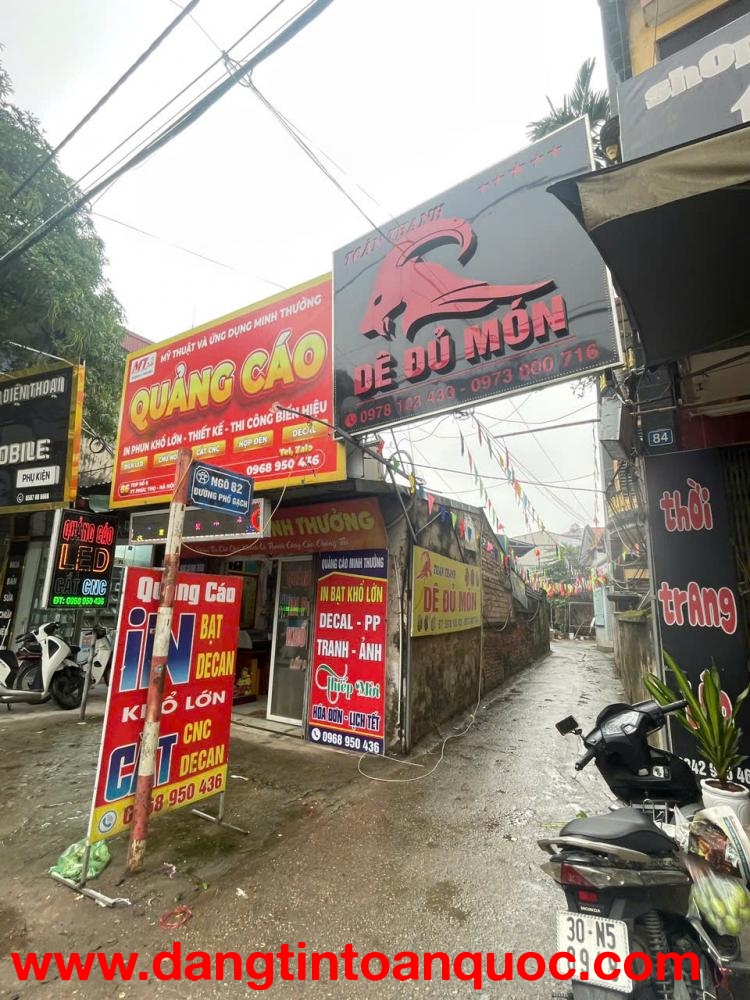 SỞ HỮU NGAY LÔ ĐẤT ĐẸP - GIÁ TỐT - Vị Trí Đắc Địa Tại trung tâm TT Phúc Thọ