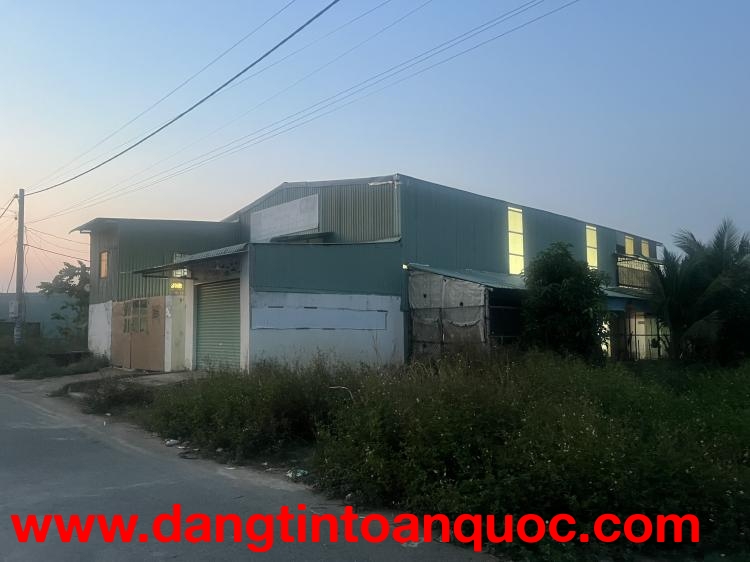 Chính Chủ Cần Bán Hoặc cho thuê Nhà Xưởng Tại Bình Tiền 1,Đức Hoà Hạ ,Long An.