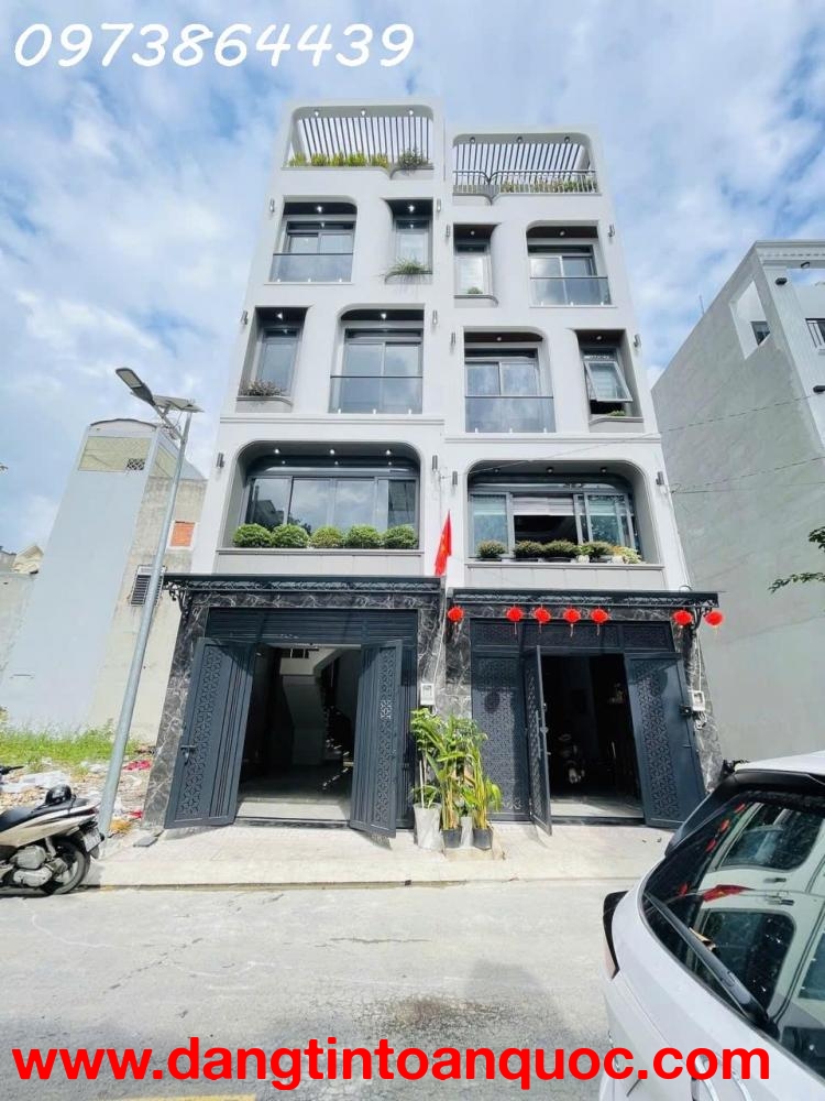 SIÊU PHẨM NHÀ PHỐ KHU PHÂN LÔ ĐỒNG BỘ –5 TẦNG - Nguyễn Ảnh Thủ – Quận 12 – GIÁ 6.4 TỶ