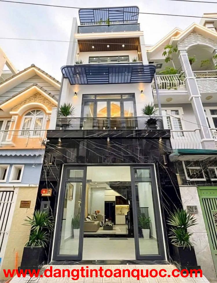 NHÀ 3,5 TẦNG - FULL NỘI THẤT - MT HẺM 83 ĐÀO TÔNG NGUYÊN, NHÀ BÈ - GIÁP VỚI PHÚ MỸ HƯNG - 7,35 TỶ