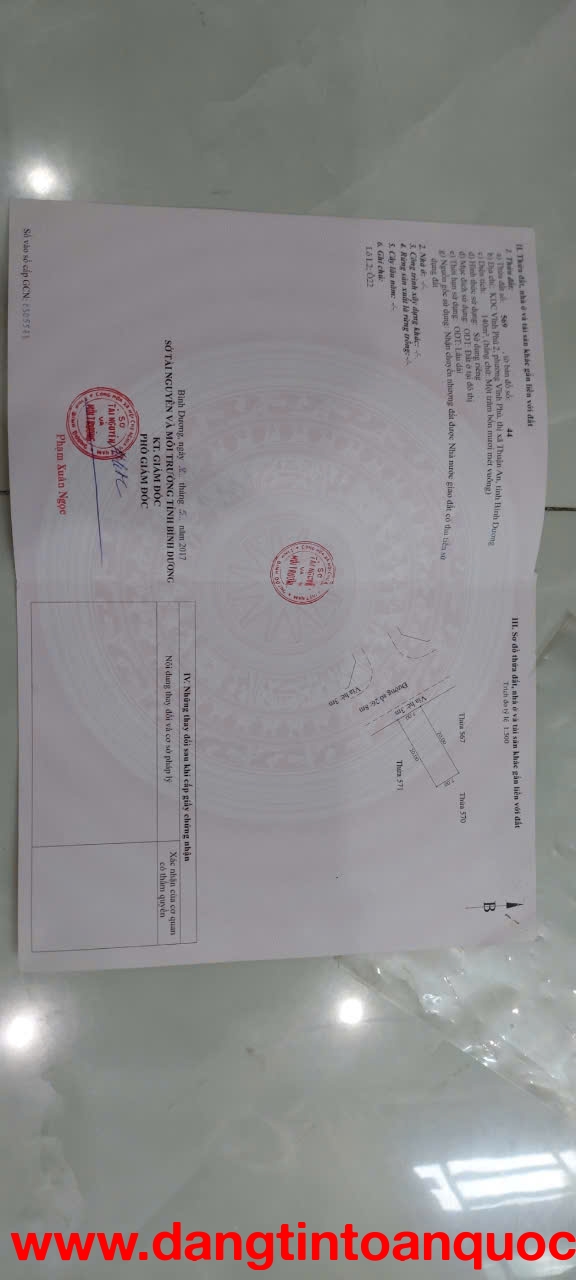 Cần bán nhanh lô đất KDC Vĩnh Phú 2- vị trí đẹp khả năng sinh lời cao