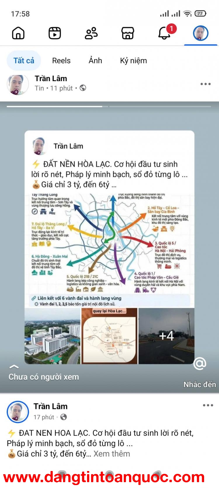 ĐẤT NỀN HÒA LẠC. Cơ hội đầu tư sinh lời rõ nét, Pháp lý minh bạch, sổ đỏ từng lô .