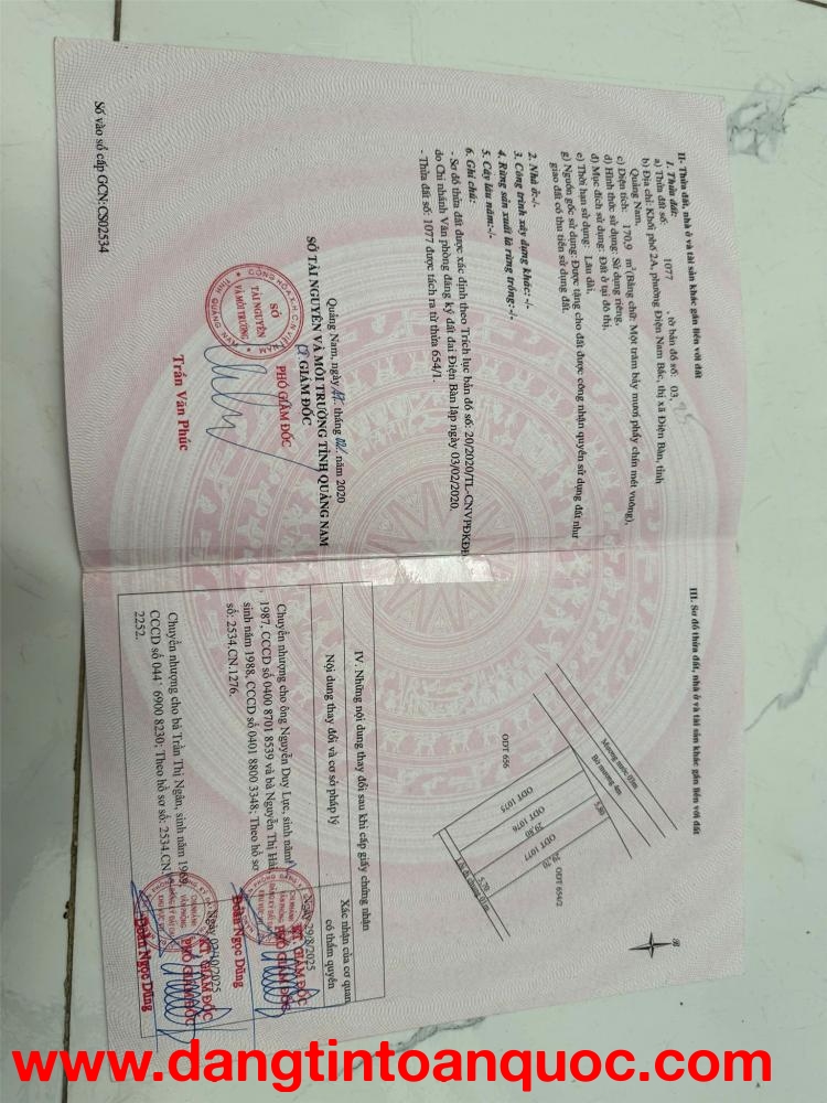 ĐẤT ĐẸP – GIÁ TỐT  – CHÍNH CHỦ CẦN BÁN TẠi P. Điện Nam Bắc, TX. Điện bàn, Quảng Nam