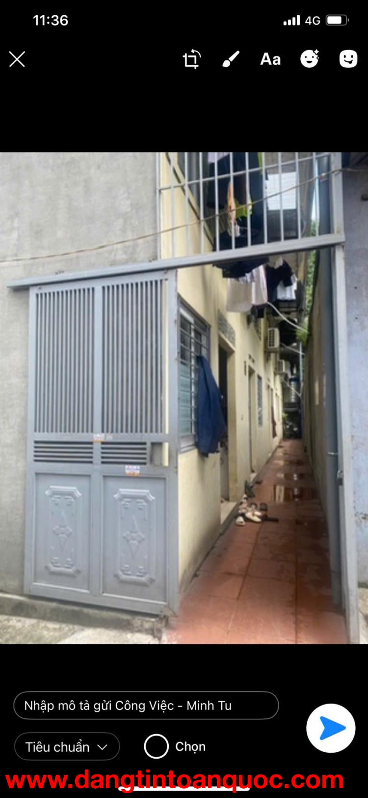 CHO THUÊ NHÀ NGUYÊN CĂN TẠI 521 TRƯƠNG ĐỊNH, PHƯỜNG TÂN MAI, QUẬN HOÀNG MAI, HÀ NỘI