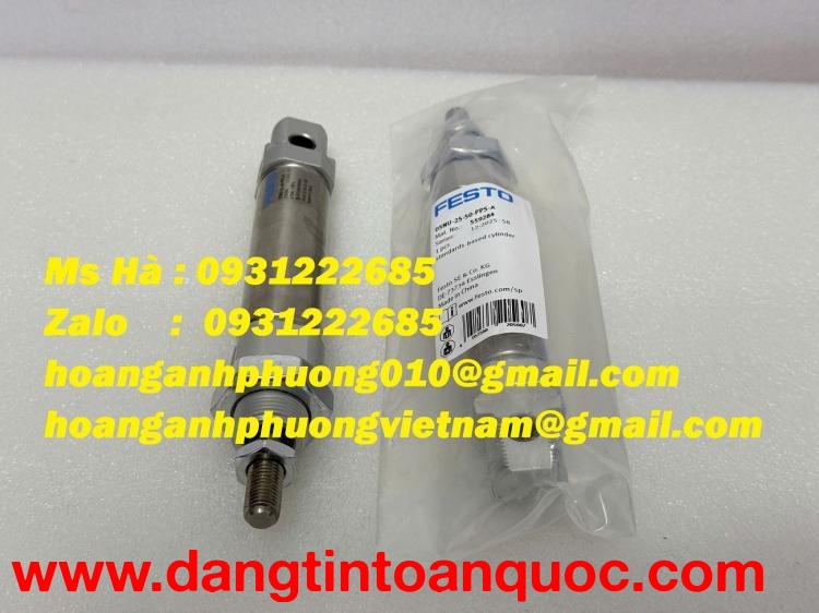 Festo - Xi lanh nhập - giá ưu đãi toàn quốc - DSNU-25-50-PPS-A 