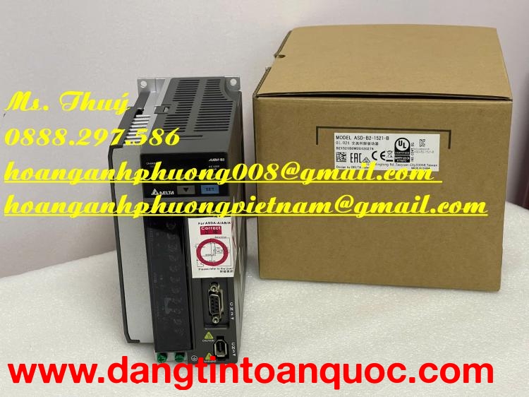 Bộ điều khiển Servo Delta ASD-B2-1521-B 1.5kW - Bình Dương