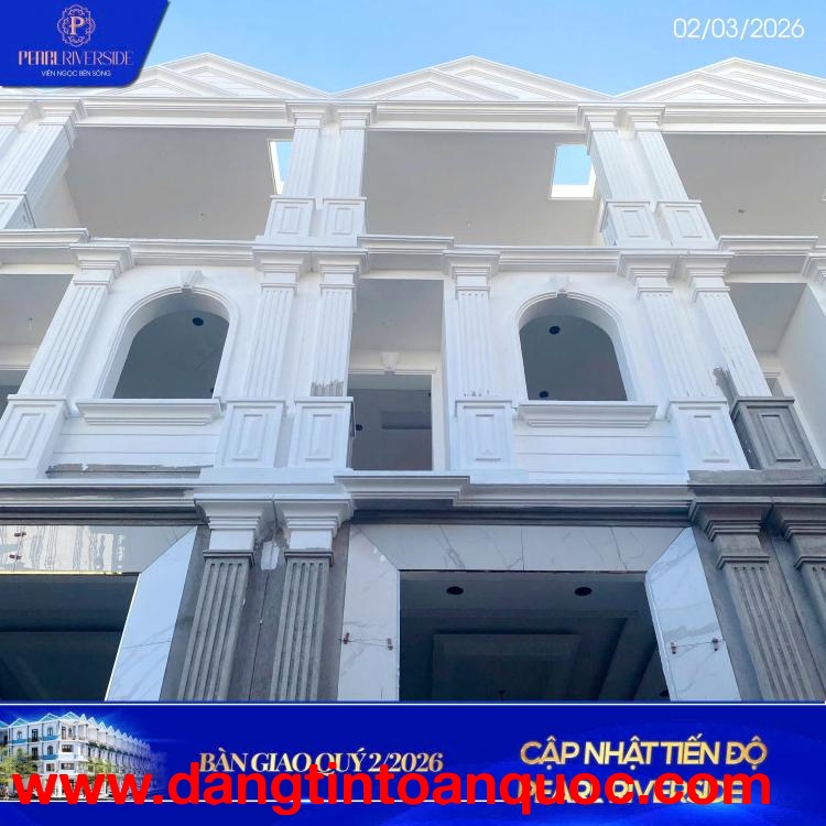 VIÊN NGỌC VEN SÔNG - DỰ ÁN NHÀ LIỀN KỀ PEARL RIVERSIDE