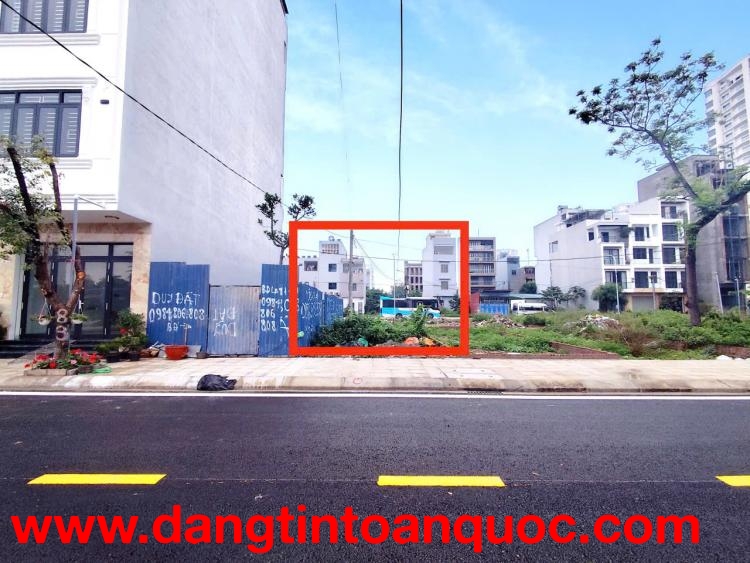 Đất lô 20 Lê Hồng Phong - sau Siêu thị GO - 60m - Mặt tiền 4.5m - Giá 7.7 tỉ