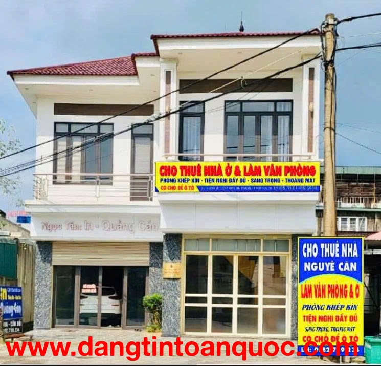 CHO THUÊ NHÀ MẶT ĐƯỜNG 513 – VỊ TRÍ ĐẸP TẠI NGHI SƠN, THANH HÓA