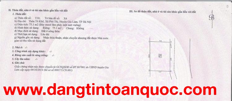 NHÀ ĐẸP – GIÁ TỐT  – CHÍNH CHỦ CẦN BÁN TẠi Đường Tô Khê, xã Phú Thị, Gia Lâm  Hà Nội