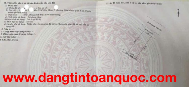 ????????Bán nhà C4 đường Lê Văn Sỹ - trục thông Hồ Tùng Mậu