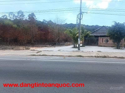 CHÍNH CHỦ HẠ GIÁ BÁN GẤP 827M2 ĐẤT SẴN SỔ MẶT TIỀN TT SUỐI LỚN- DƯƠNG TƠ