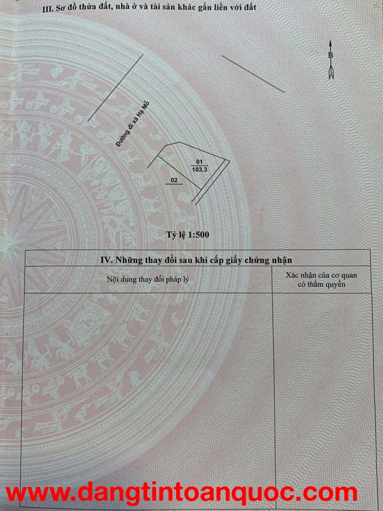 MẶT MƯƠNG ĐỒNG ÔNG 103M LÔ GÓC - ĐAN PHƯỢNG - HÀ NỘI. SÁT TRỤC TÂY THĂNG LONG.