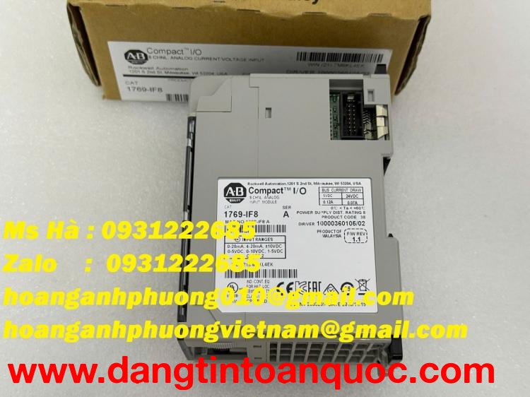 Module Allen Bradley 1769-IF8 giá tốt - bảo hành 12 tháng 