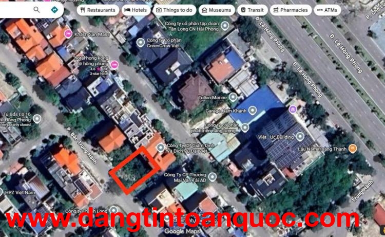 Rẻ nhất lô 16 Lê Hồng Phong - 135m - ngang 9m - đường 15m - Giá 14.1 tỉ