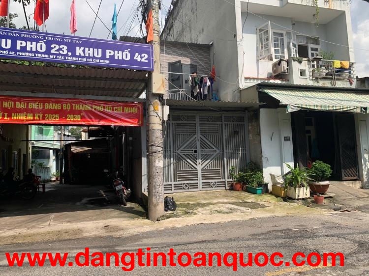 NHÀ MẶT TIỀN TÂN CHÁNH HIỆP – 4x15m ĐÚC LẦU – VAY 2,5 TỶ