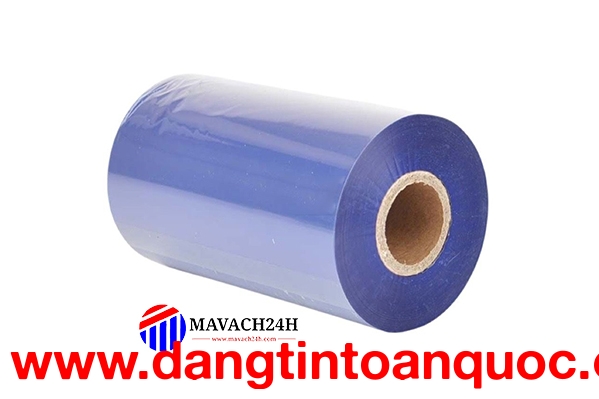 Mực In Resin Khổ 110mmx300m Màu Xanh Dương