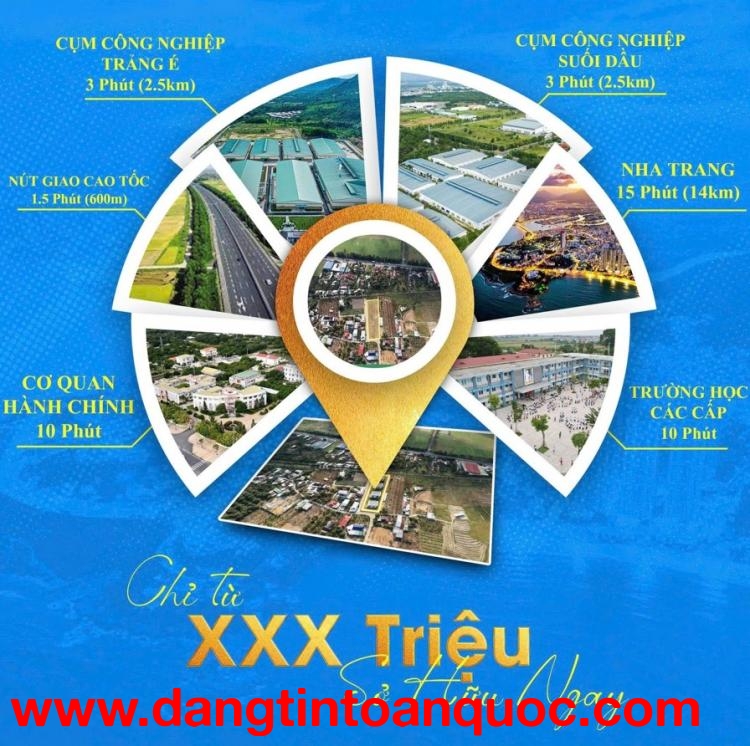 Nhà đầu tư đang âm thấm săn đất SUỐI DẦU - 23 lô đất rất đẹp, giá tốt so với mặt bằng khu vực