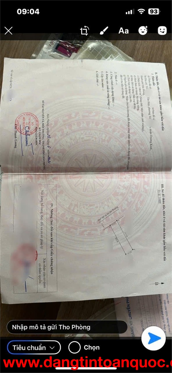 [GIÁ 2 TỶ.X] 100M2 ĐẤT NỀN NGÕ 199 TÂN THÀNH - GIÁ RẺ NHẤT KHU VỰC - ZALO 0567 222 555