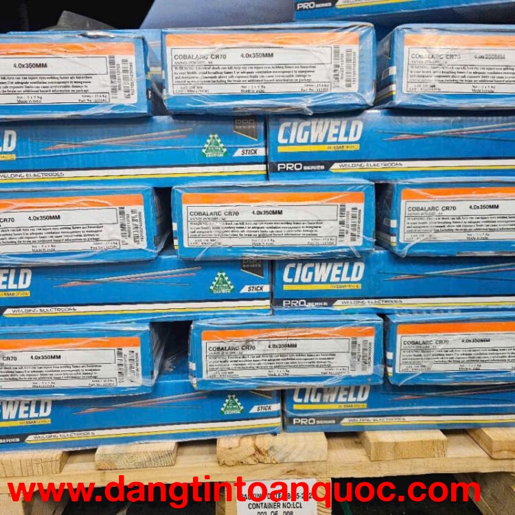 Que Hàn Hồ Quang Hợp Kim Cao Cobalarc CR70