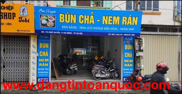 Cho thuê Tầng 1 tại 172 Ngô Quyền, Hà Đông