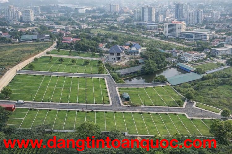 Đất đẹp 100m2 full thổ cư MT 5m2 - Đường trước đất 2 ô tô tránh - Gần trường Đại học QG Hà Nội
