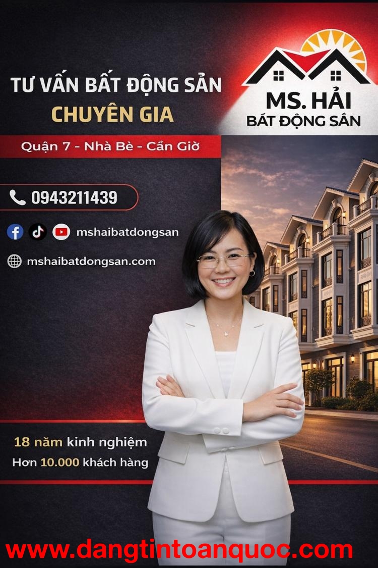 NHÀ 3,5 TẦNG - FULL NỘI THẤT - MT HẺM 83 ĐÀO TÔNG NGUYÊN, NHÀ BÈ - GIÁP VỚI PHÚ MỸ HƯNG - CHỈ 7,35 T
